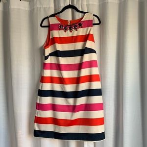 Vince Camuto Jeweled Sleeveless Dress